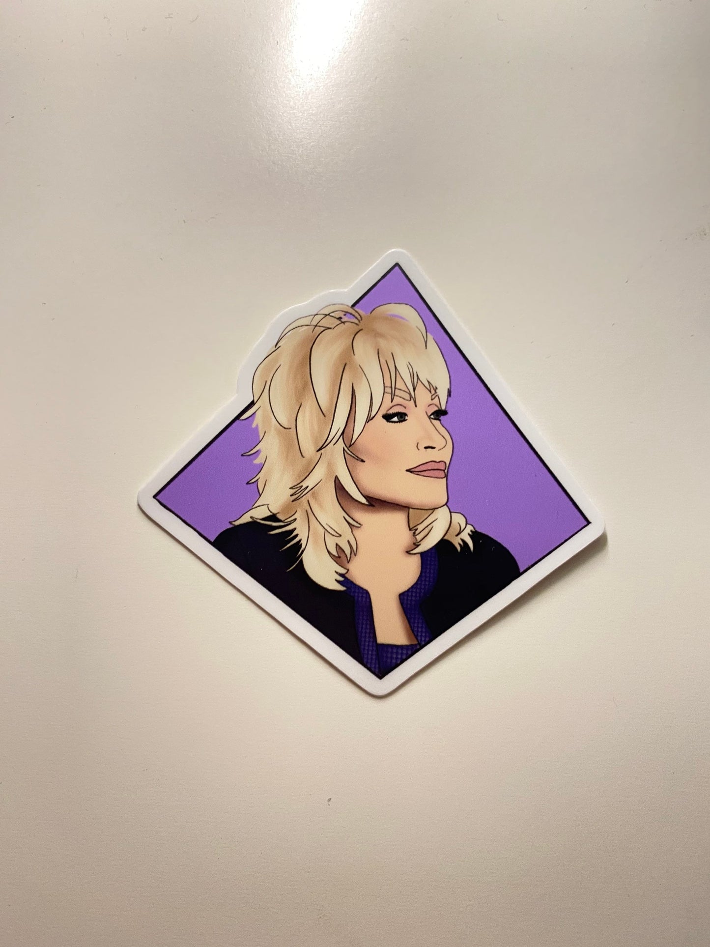 3” Vinyl Sticker Dolly Parton Singer Inspiring Woman