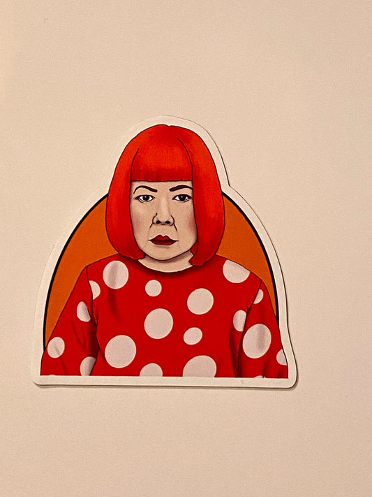 Yayoi Kusama 3” Magnet Japanese Pop Art Artist Polka Dot