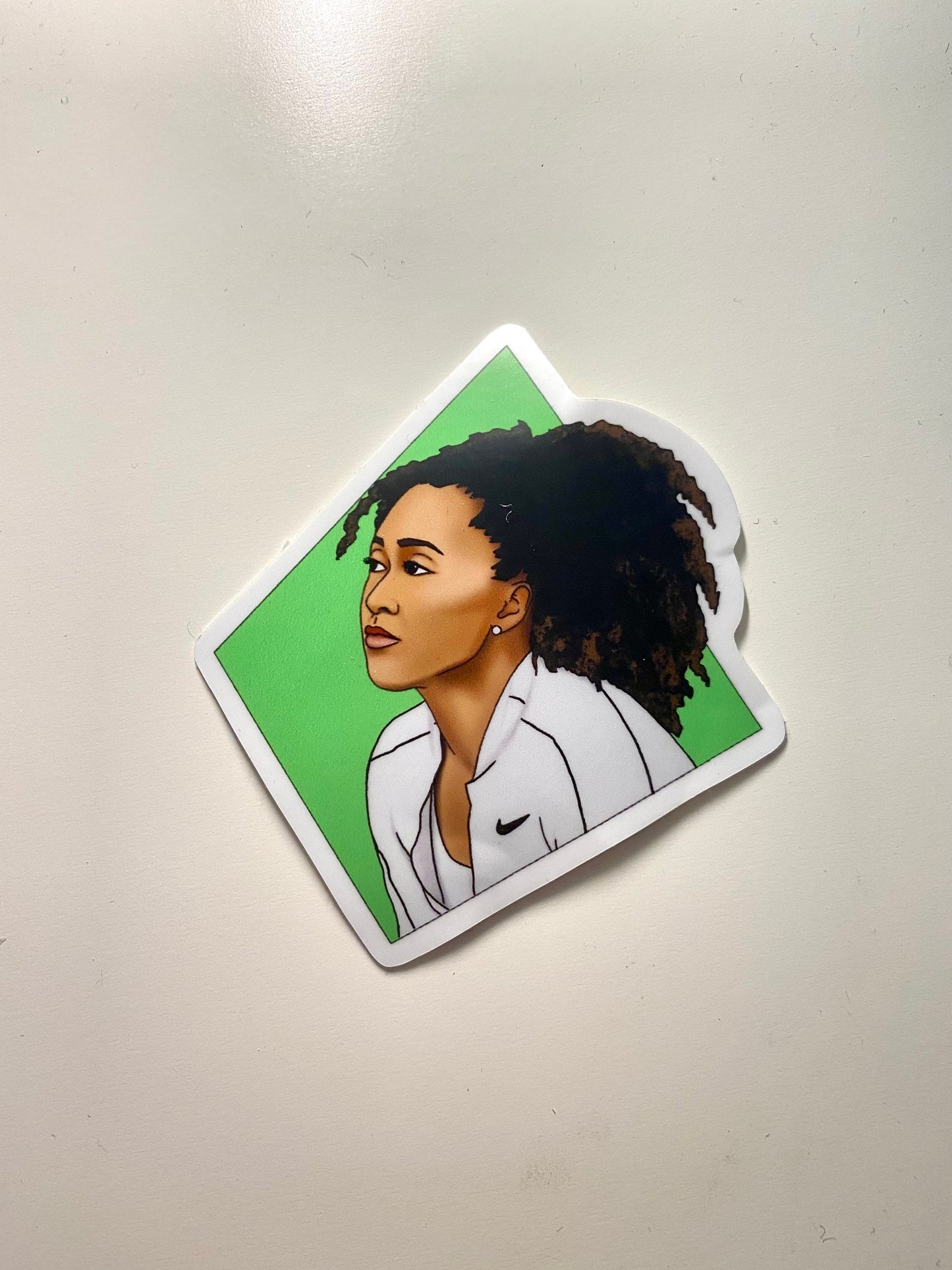 3” Vinyl Sticker Naomi Osaka Tennis Inspiring Woman