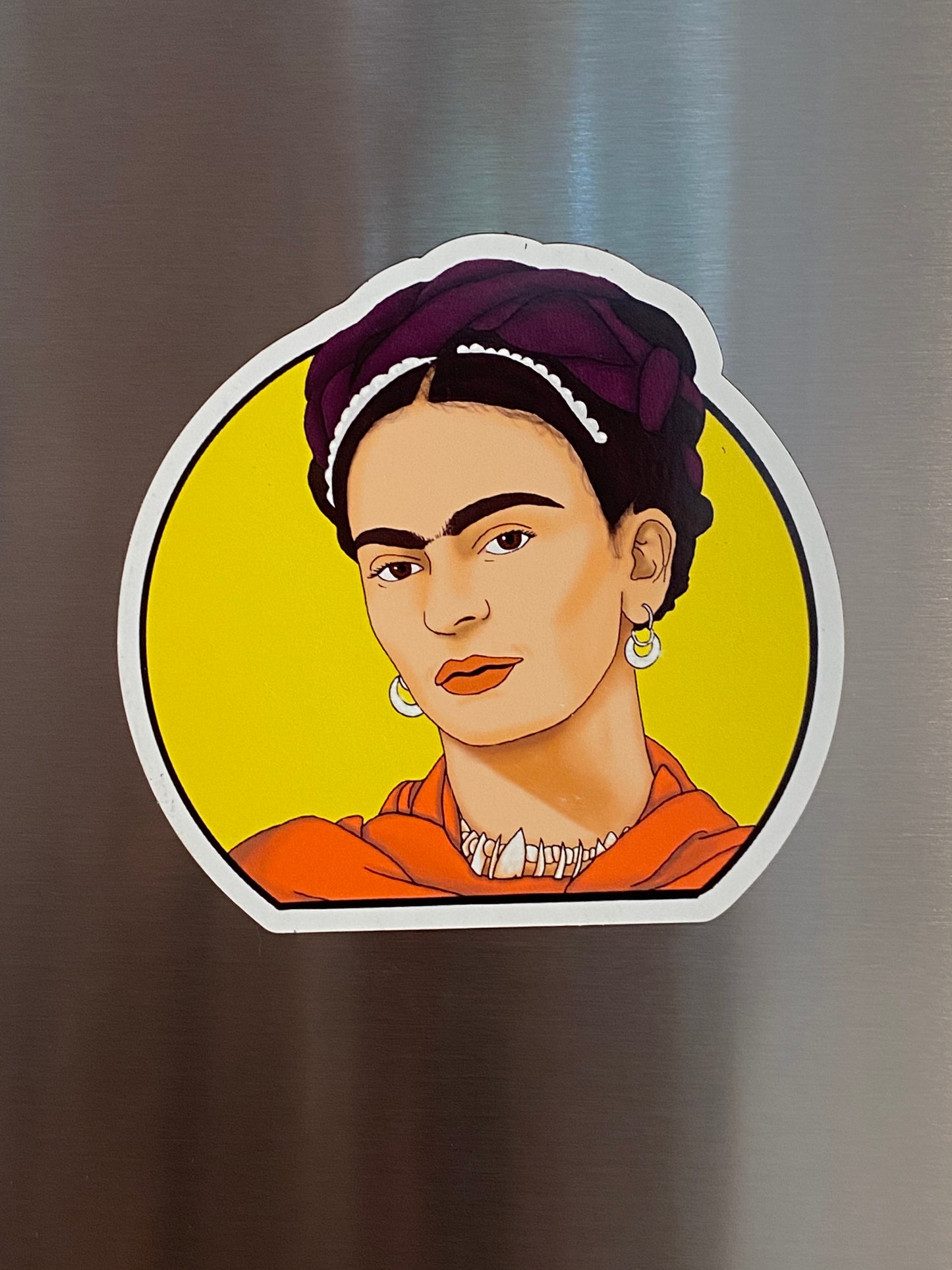 Frida Kahlo 3” Magnet Art Mexican Artist