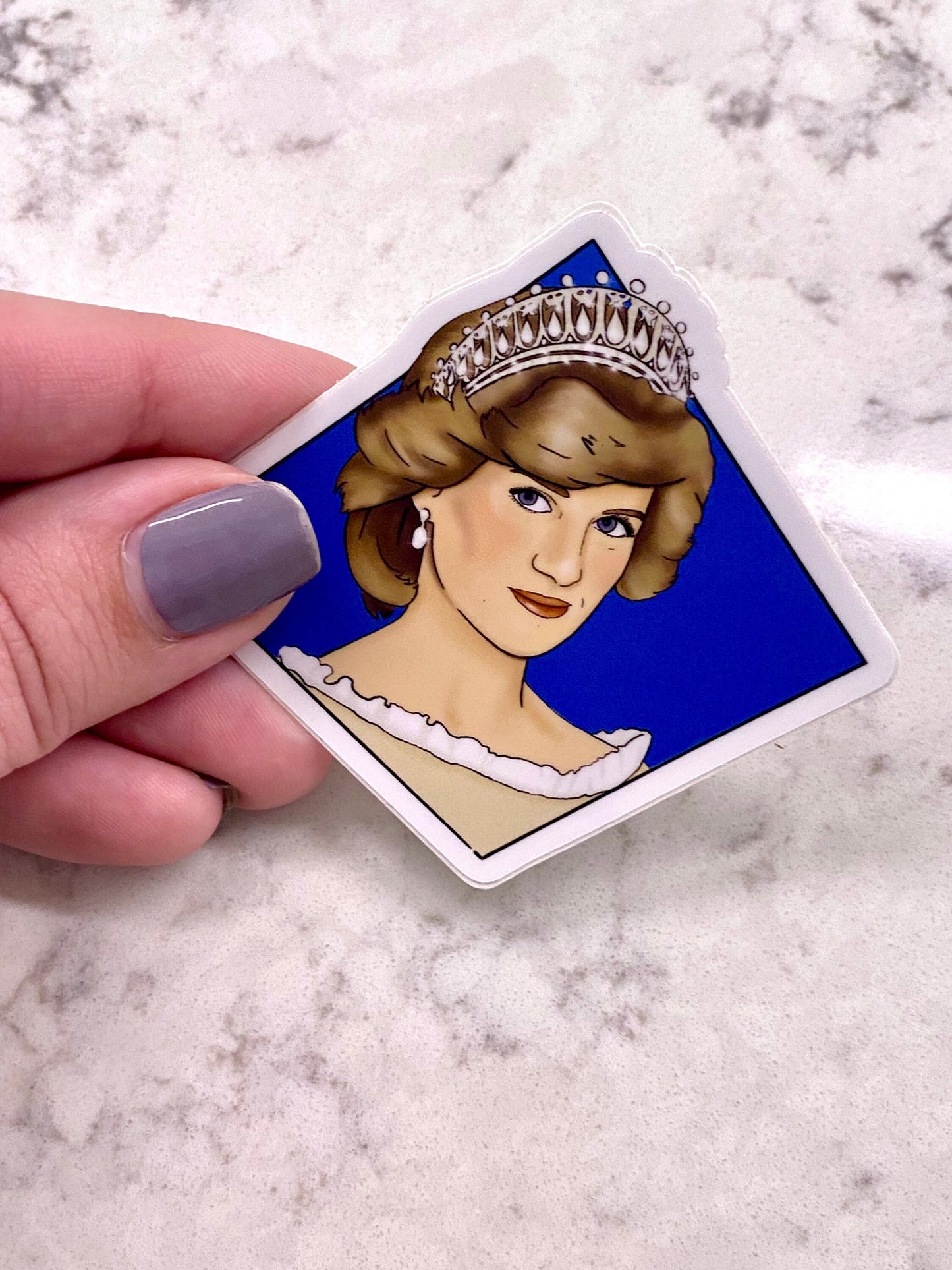 3” Vinyl Sticker Princess Diana, Princess of Wales Inspiring Woman