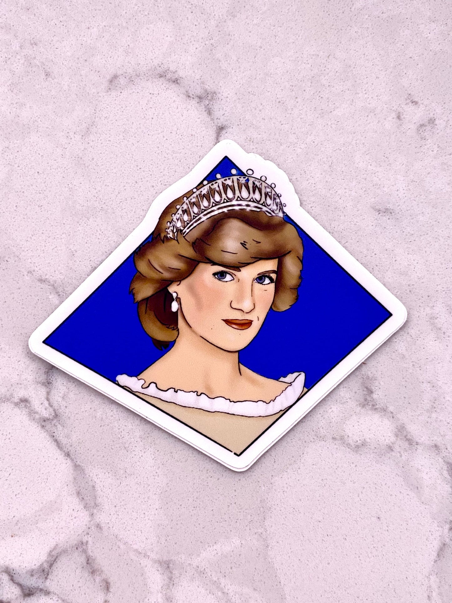 3” Vinyl Sticker Princess Diana, Princess of Wales Inspiring Woman