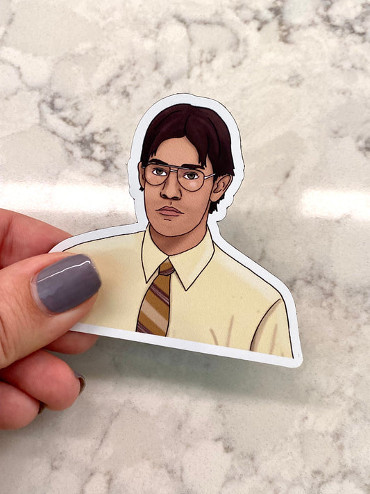 Jim Halpert Magnet The Office Bears, Beets, Battlestar Galactica Scene