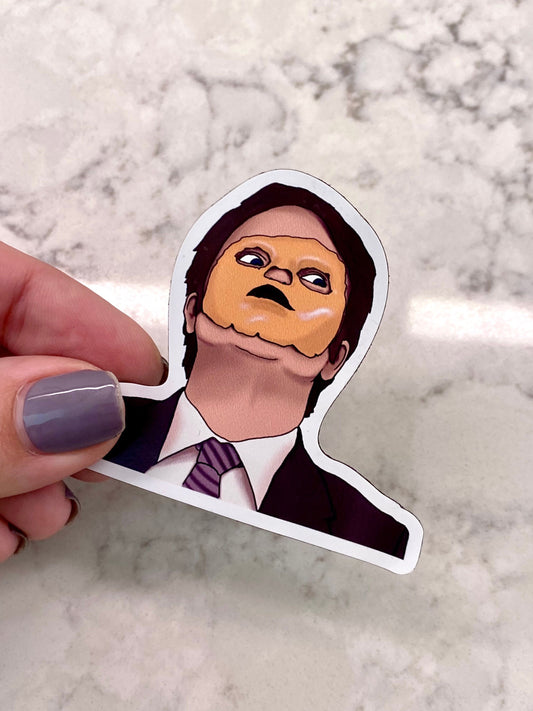 Dwight Shrute 3” Sticker The Office CPR Scene