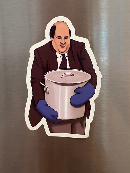 Kevin Malone Magnet The Office Chili Scene