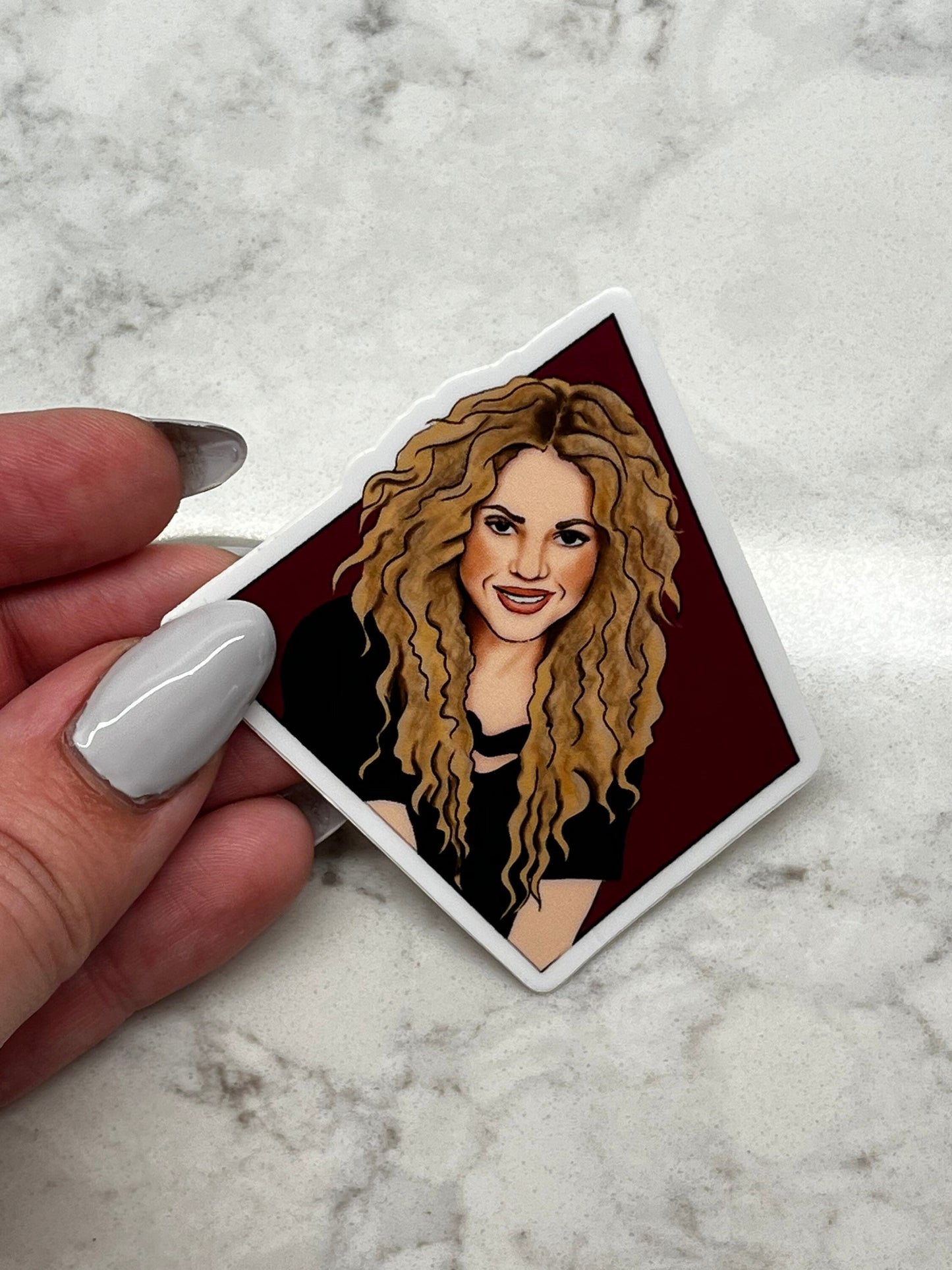 3” Vinyl Sticker Shakira Artist Singer Songwriter Inspiring Woman