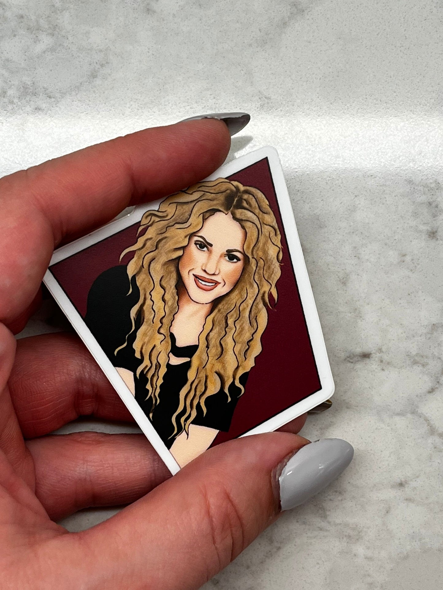 3” Vinyl Sticker Shakira Artist Singer Songwriter Inspiring Woman